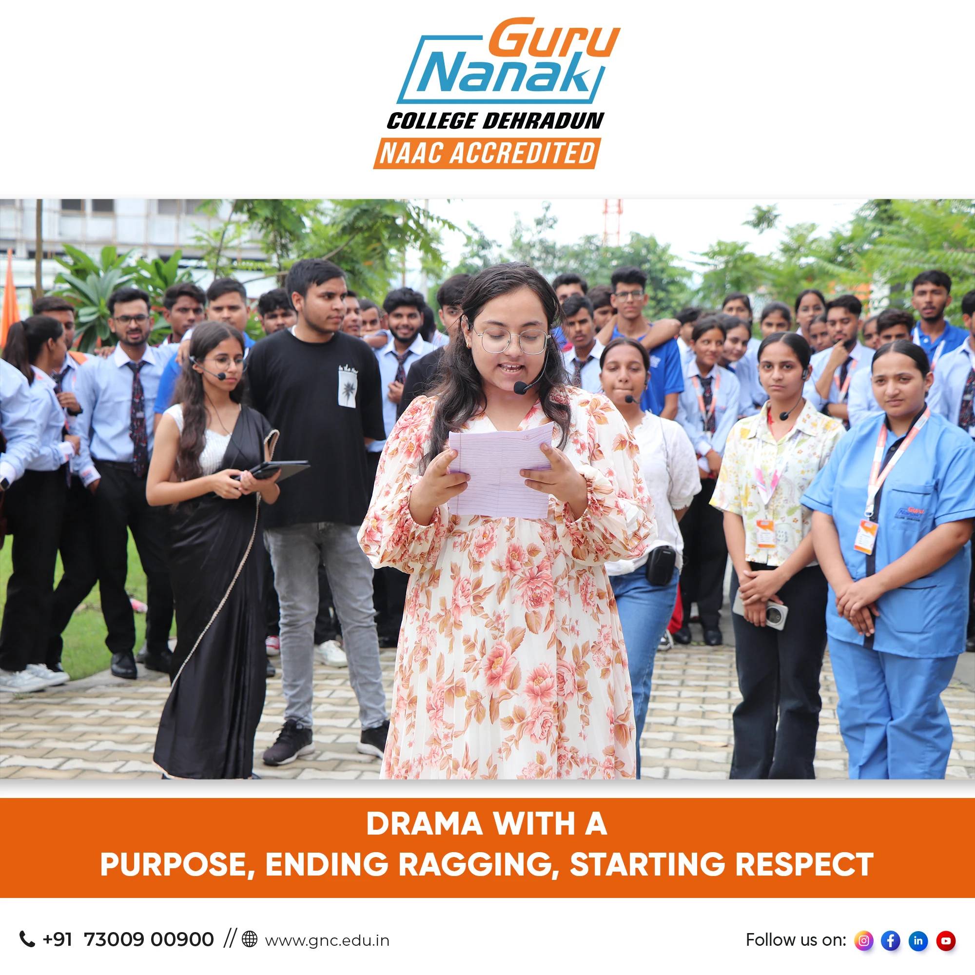 Anti-ragging week Awareness Program